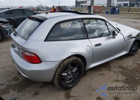 2000 BMW M from USA, damaged, VIN WBSCM934XYLC61288